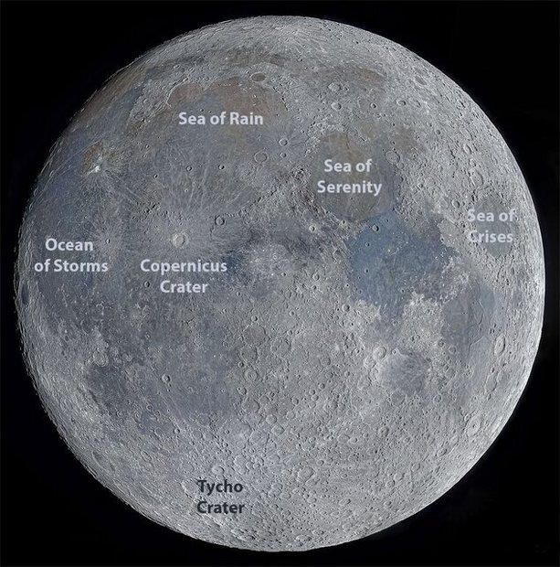 یک عکس متفاوت از ماه در مرز سایه‌ها