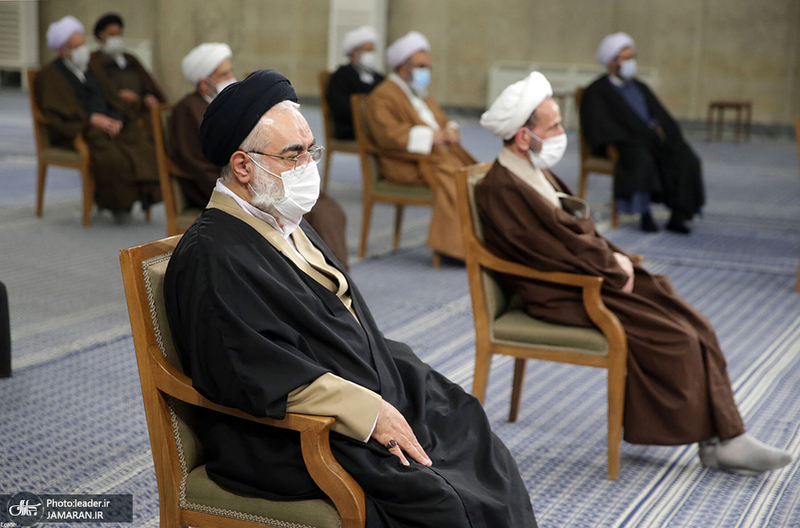 دیدار رئیس و اعضای مجلس خبرگان رهبری با رهبر معظم انقلاب