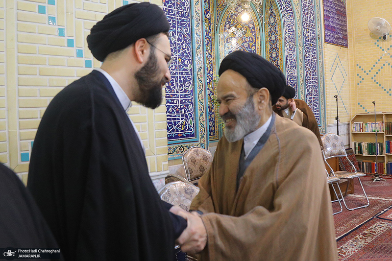 مراسم ختم مادر حجت الاسلام و المسلمین رسول جعفریان