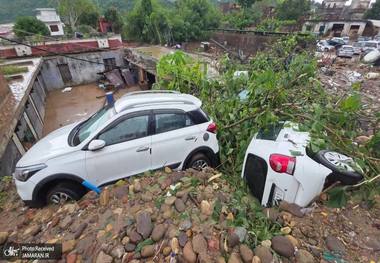 سیل عظیم در جامو و کشمیر + تصاویر