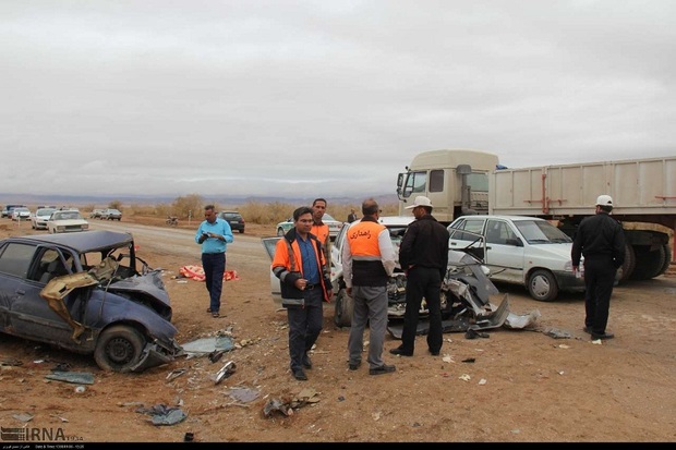 بیشتر تصادفات رانندگی در شرق اصفهان اتفاق افتاد