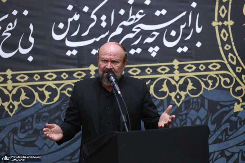 مراسم عزاداری شب تاسوعای حسینی در حرم امام خمینی (س)