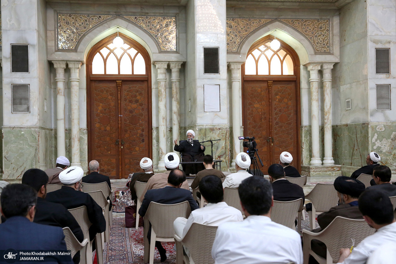 مراسم جشن نیمه شعبان‎ در حرم مطهر امام خمینی (س)