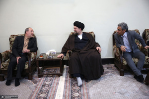 دیدار مدیرعامل و بازیکنان باشگاه فرهنگی ورزشی پیکان با سید حسن خمینی