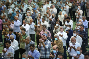 نماز عید سعید قربان در  مصلی امام خمینی تهران