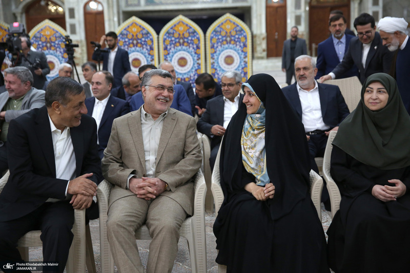 تجدید میثاق رئیس‌جمهور و اعضای دولت با آرمان‌های حضرت امام خمینی (س) - 2