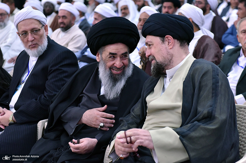 تجدید میثاق مهمانان سی و نهمین اجلاس وحدت اسلامی با آرمان‌های امام خمینی(س) -1