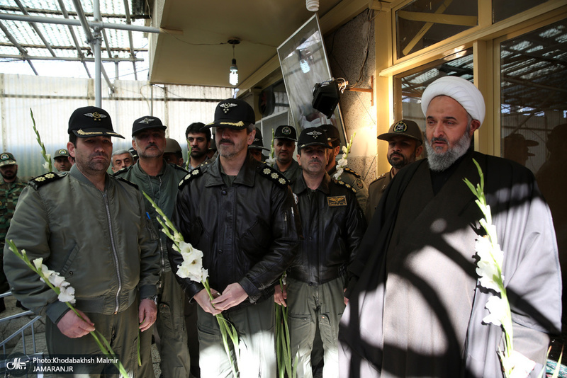 بازدید جمعی از فرماندهان نیروی هوایی از جماران