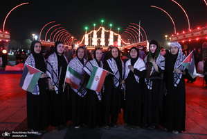 اجتماع مردم تهران در حمایت از مردم مظلوم غزه