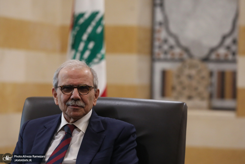 دیدار علی لاریجانی با نخست وزیر لبنان