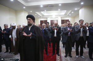 دیدار رئیس و مدیران بنیاد مستضعفان با سید حسن خمینی