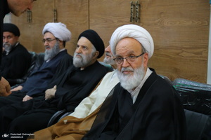 مراسم بزرگداشت برادر آیت الله فقیهی درقم