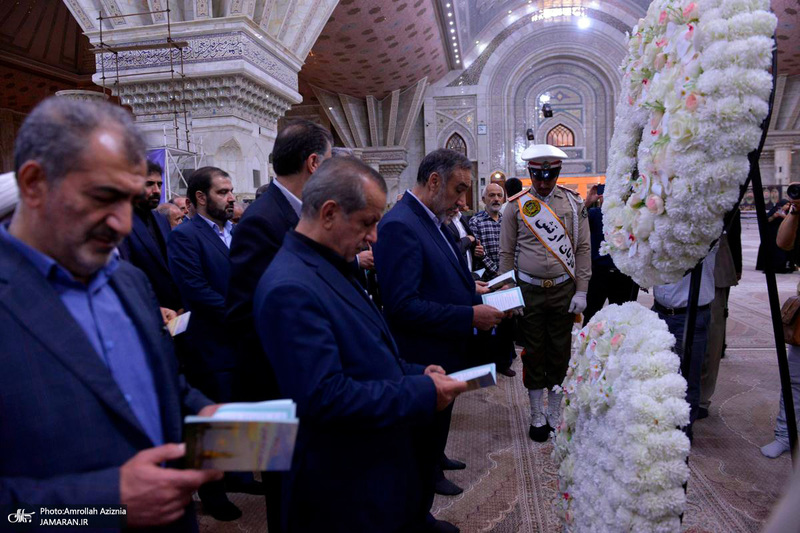 تجدید میثاق مدیران و کارکنان شرکت مخابرات با آرمان های حضرت امام (س)