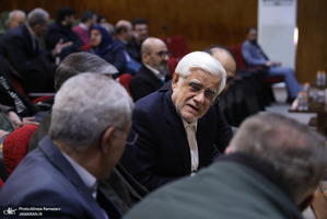 مراسم استاد ممتازی دانشگاه صنعتی شریف با حضور عارف