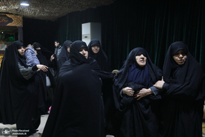 مراسم وداع با شهیدان مقیسه و رازینی در معراج شهدا