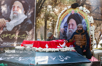 تشییع پیکر آیت‌الله مستجابی در اصفهان (7)