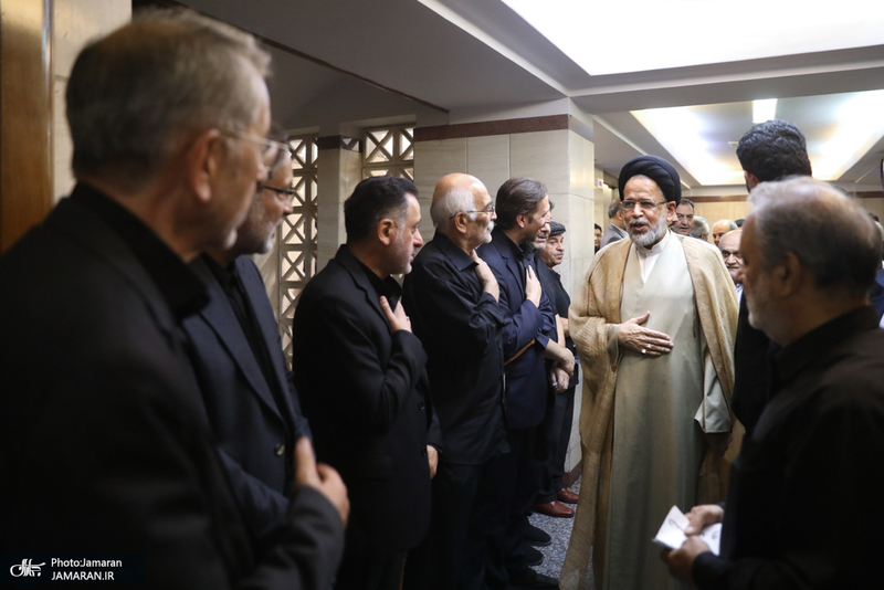 مراسم ختم سید مهدی صادقی