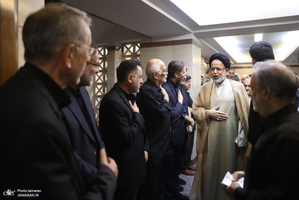 مراسم ختم سید مهدی صادقی