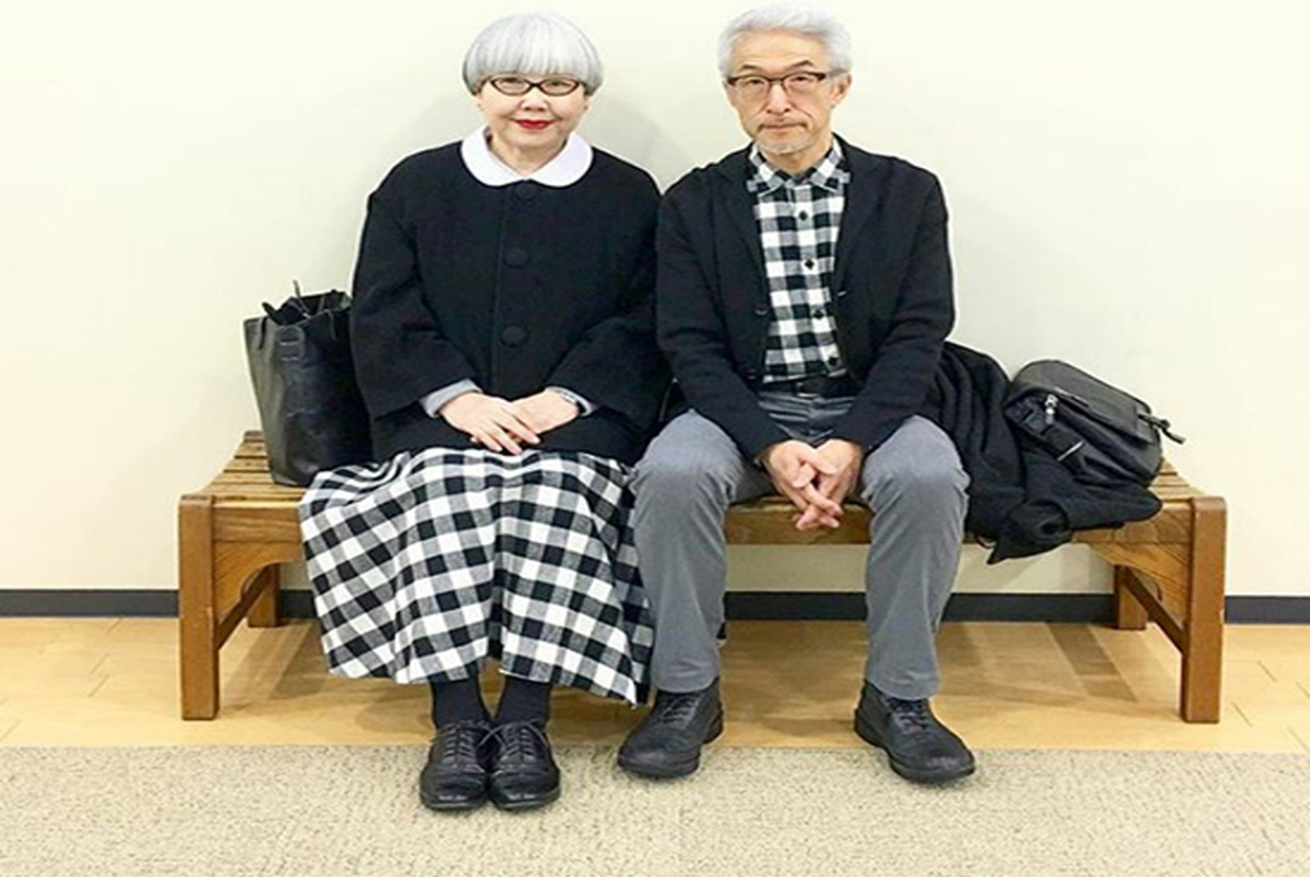 این زوج 37 سال است لباس هایشان را با هم ست می کنند+ عکس