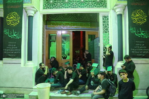 احیای شب بیست و یکم ماه مبارک رمضان در تکیه حاج سید حسن قم