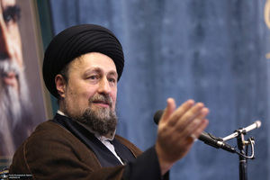 دیدار اعضا و دست اندرکاران ستاد مرکزی سی و ششمین سالگرد بزرگداشت امام خمینی با سید حسن خمینی