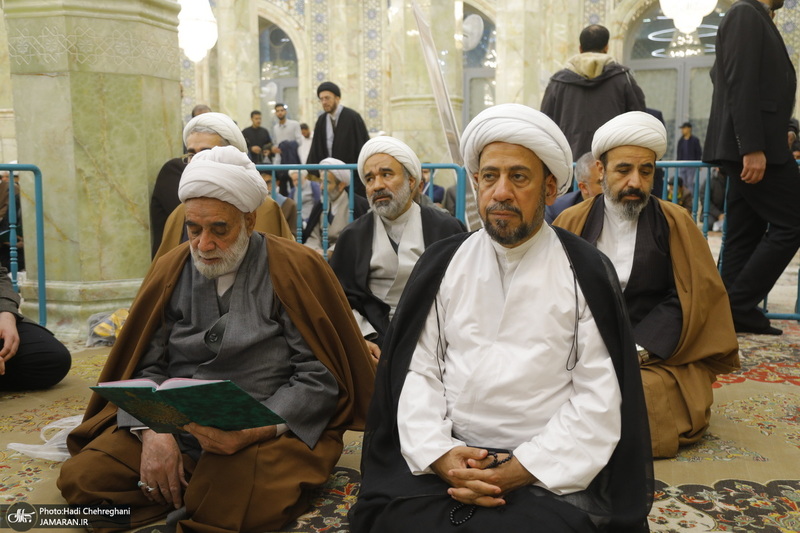 مراسم بزرگداشت آیت الله امامی کاشانی (ره) در مسجد اعظم قم