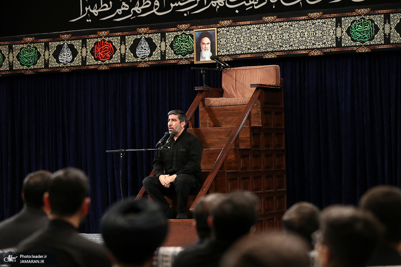 پنجمین شب مراسم عزاداری حضرت فاطمه‌ زهرا (س) در حسینیه امام خمینی