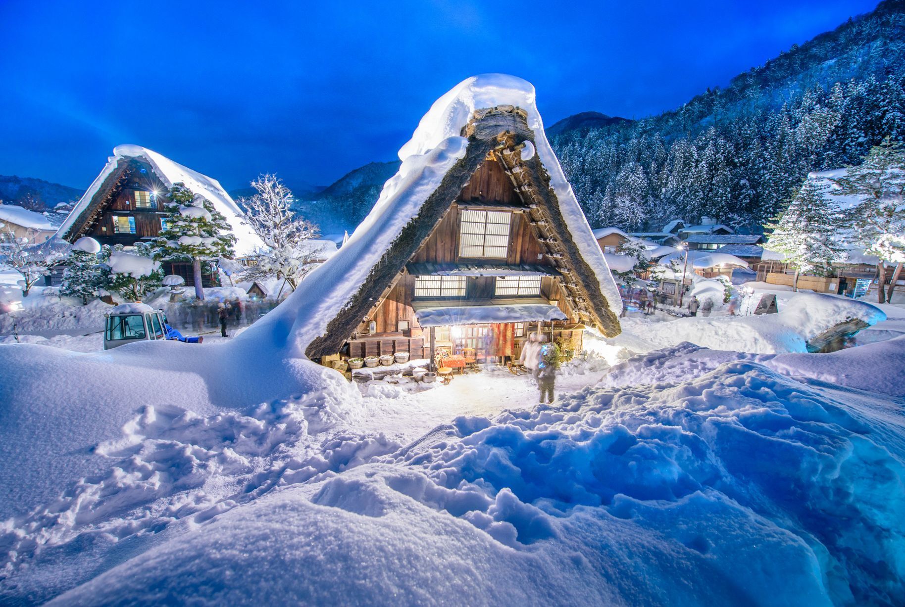 ۱۲ منظره زمستانی واقعی که به رویا شبیه هستند