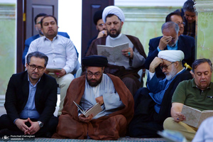 مراسم چهلمین روز درگذشت حجت الاسلام و المسلمین محمدعلی جماعتی در قم