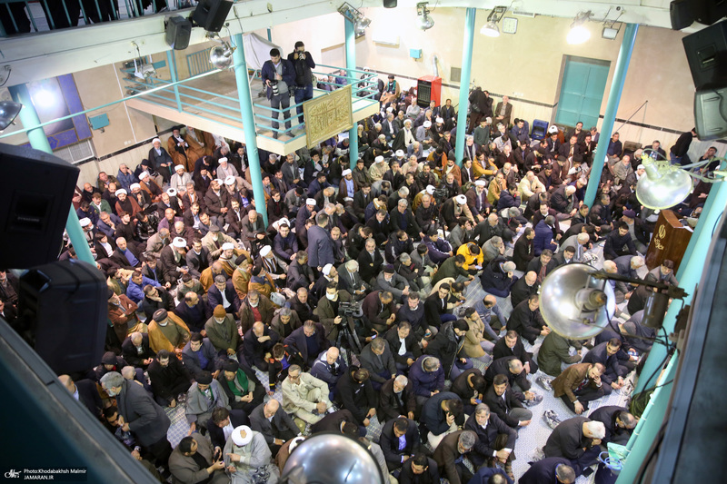 مراسم سالگرد رحلت آیت‌الله سید محمد موسوی بجنوردی در حسینیه جماران  -2