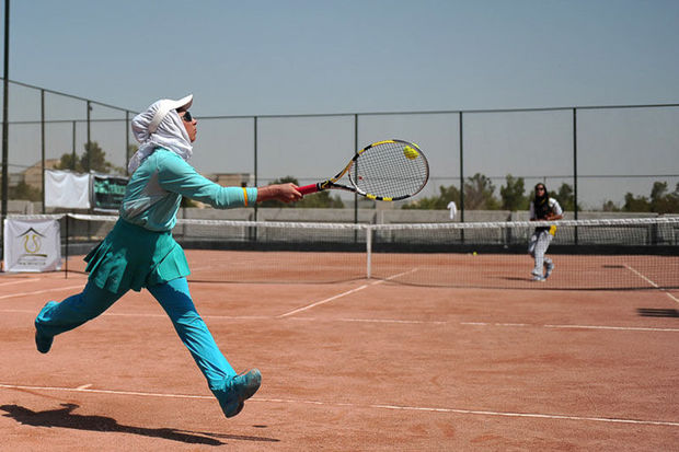قزوین در مسابقات تنیس دختران نونهال کشور سوم شد