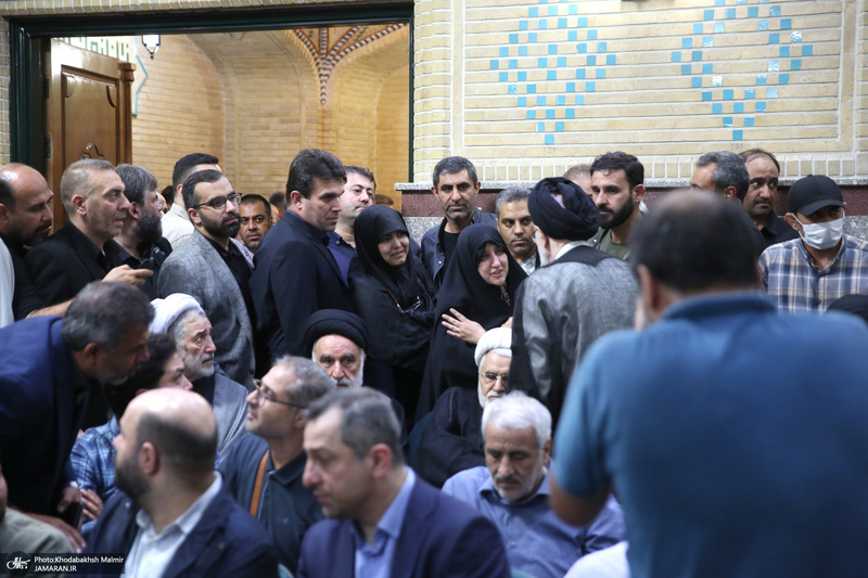 مراسم یادبود حاجیه خانم خدیجه خاتمی در مسجد امیرالمومنین (ع) -2