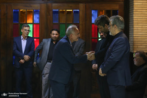 مراسم ختم مادر مهدی طباطبایی