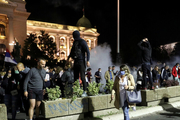تظاهرات مردم صربستان به قرنطینه تبدیل به اعتراض علیه دولت شد