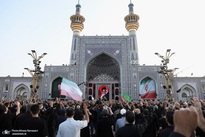 آيين چهار پایه خوانی در روز شهادت امام رضا (ع)