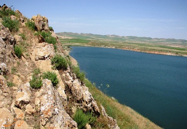 دریاچه بزنگان تصویری از زیبایی های آبی خراسان رضوی