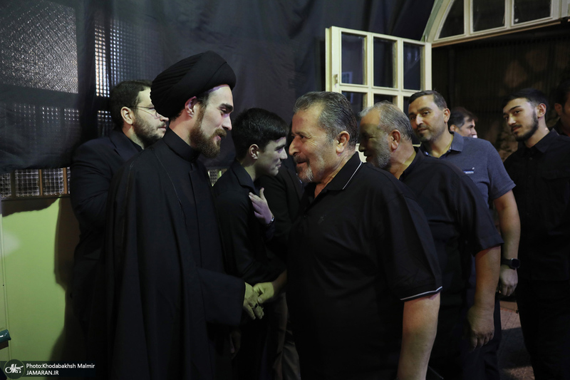 مراسم بزرگداشت همسر آیت الله موسوی بجنوردی (ره) در حسینیه شماره یک جماران-1
