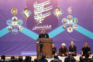 تجدید میثاق فرمانده و پرسنل نیروی دریایی ارتش جمهوری اسلامی ایران با آرمان‌های امام خمینی(س)