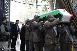 مراسم تشییع مرحوم حجت الاسلام و المسلمین حسینعلی نیری