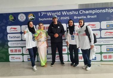 دختر ووشوکار ایران در برزیل طلایی شد