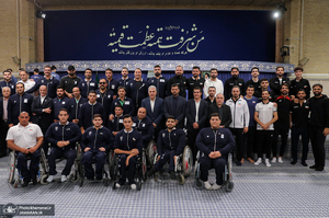 دیدار قهرمانان و مدال‌آوران ورزشی و المپیادهای علمی جهانی با رهبر معظم انقلاب