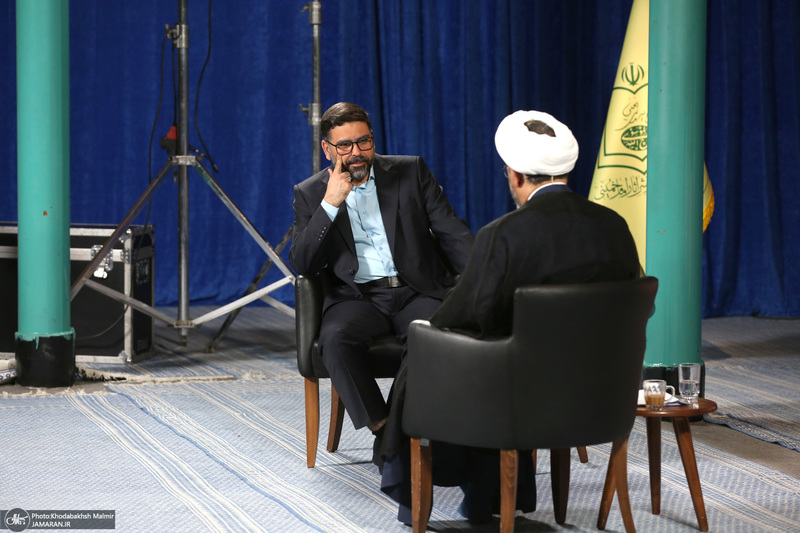 گفتگو با رئیس موسسه تنظیم و نشر آثار امام خمینی (س)  در حسینیه جماران