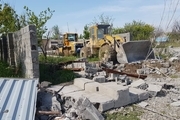 ۱۵ بنای غیرمجاز در سنندج تخریب شد