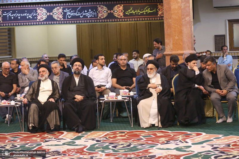 مراسم یاد بود حاجیه خانم صدیقه محمدی هشترودی خواهر همسر حجت الاسلام والمسلمین سید مهدی امام جمارانی