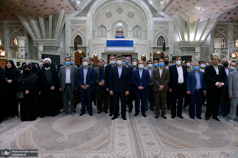 تجدید میثاق رئیس، معاونان و کارکنان سازمان آموزش فنی و حرفه ای کشور با آرمان‌های حضرت امام (س)