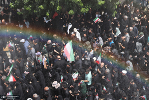 مراسم تشییع شهدای جنگ تحمیلی رژیم صهیونیستی در تهران-6