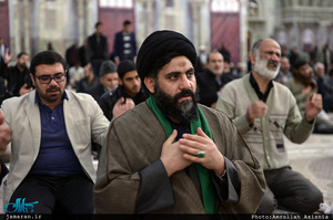مراسم عزاداری شهادت امام حسن عسکری در حرم امام خمینی(س) 