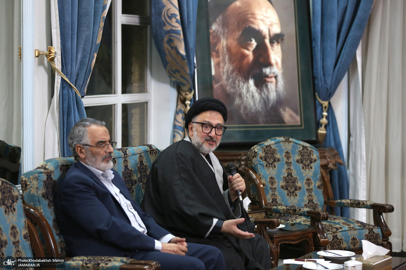 دیدار مجمع روحانیون مبارز و مجمع محققین حوزه علمیه قم با سید حسن خمینی