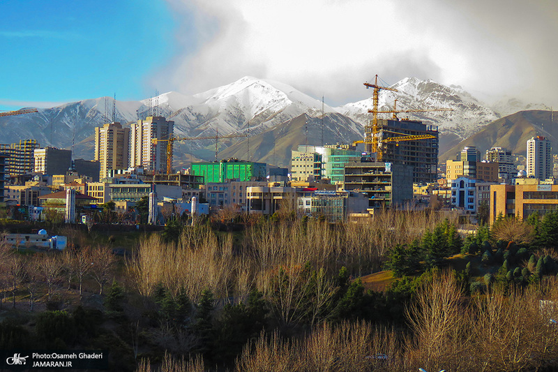 طبیعت زیبای پارک آب و آتش تهران