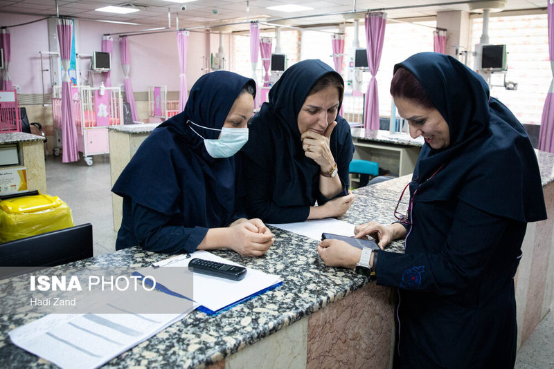 یک روز در بیمارستان کودکان مفید 